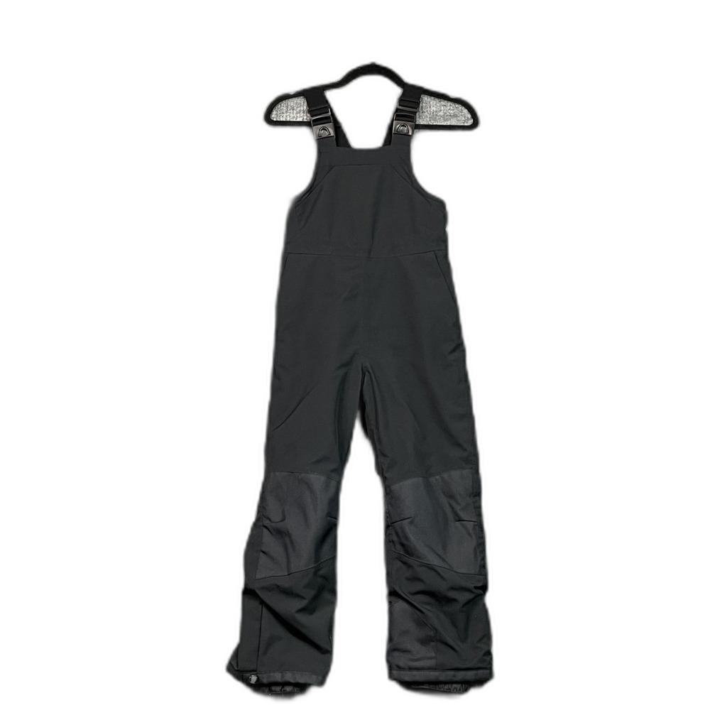 All In Motion Snow Ski Bib Overalls Youth S Black Insulated Waterproof Athletic